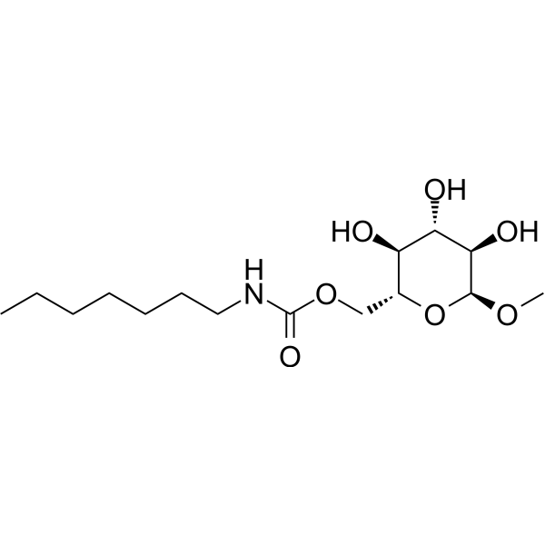 Methyl 6-O-(N-heptylcarbamoyl)-α-d-glucopyranoside 115457-83-5